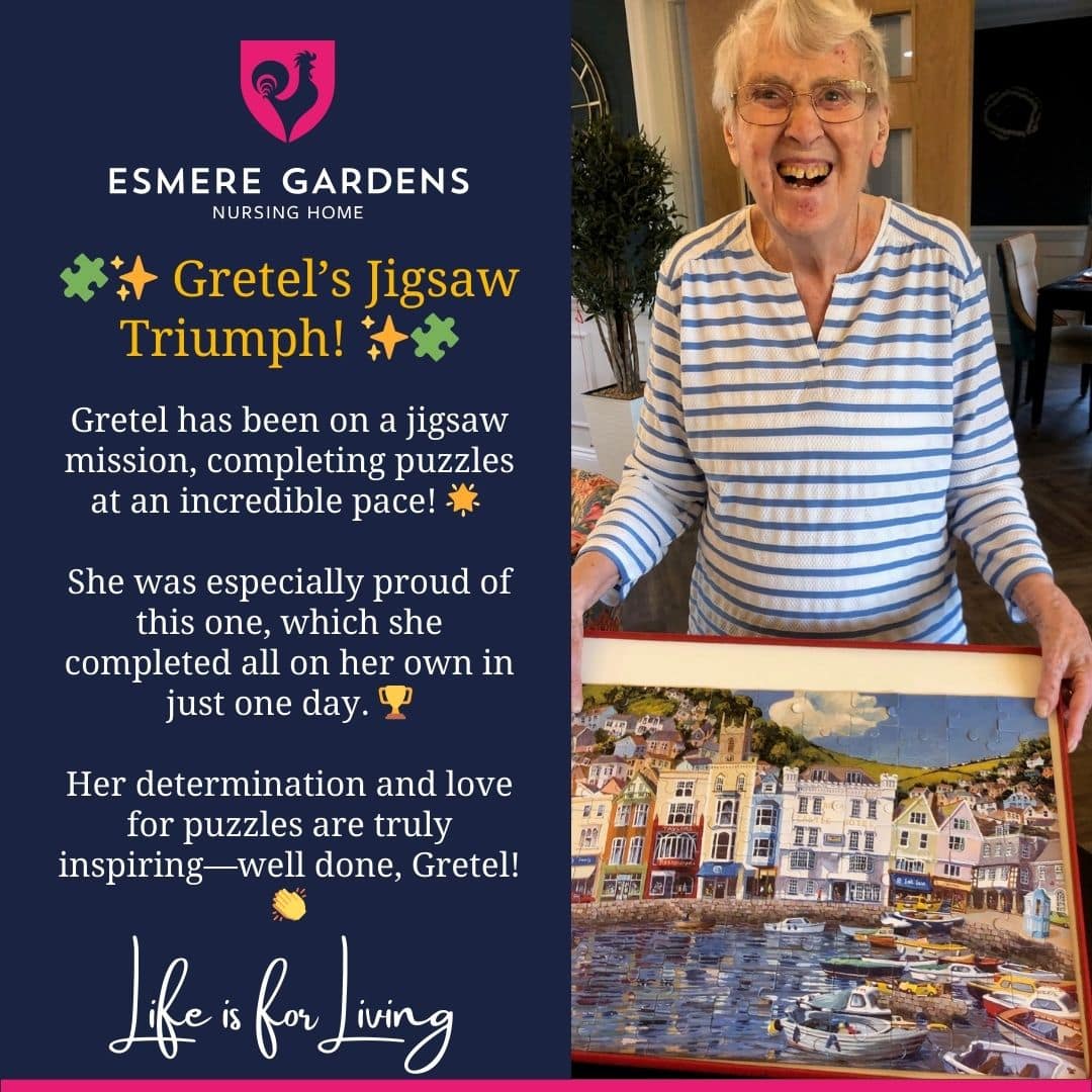 Gretel’s Jigsaw Triumph!